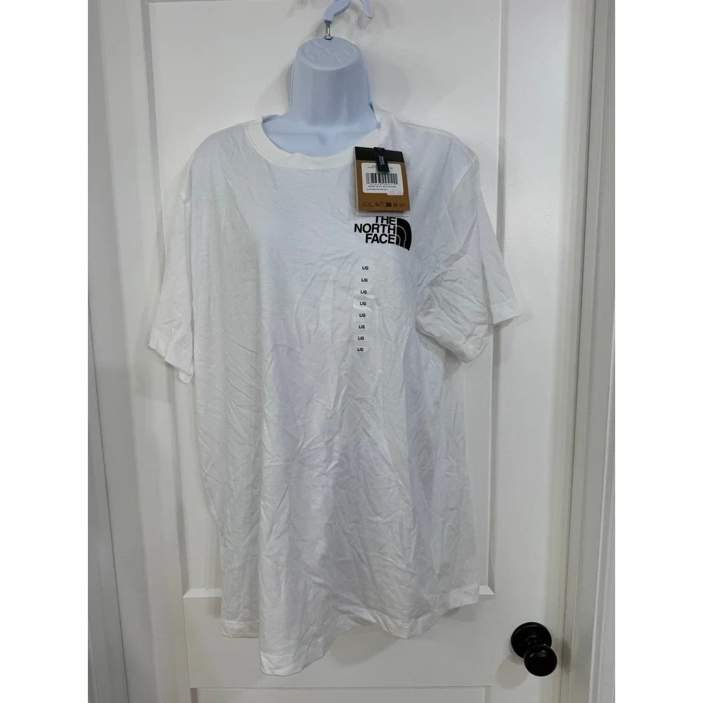 The Northface men's Evo short sleeve T-shirt white large